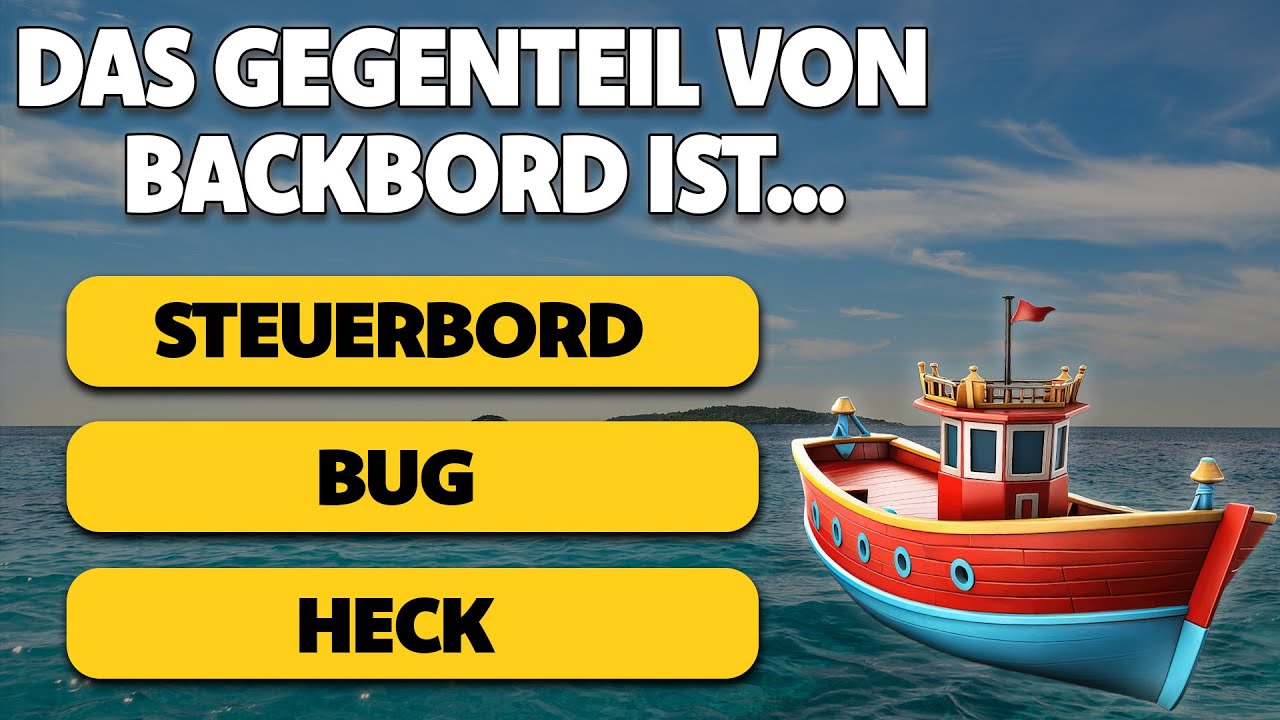 Schaffst du alle 50 Allgemeinwissensfragen? Teil 3🤔 | Fragenflash