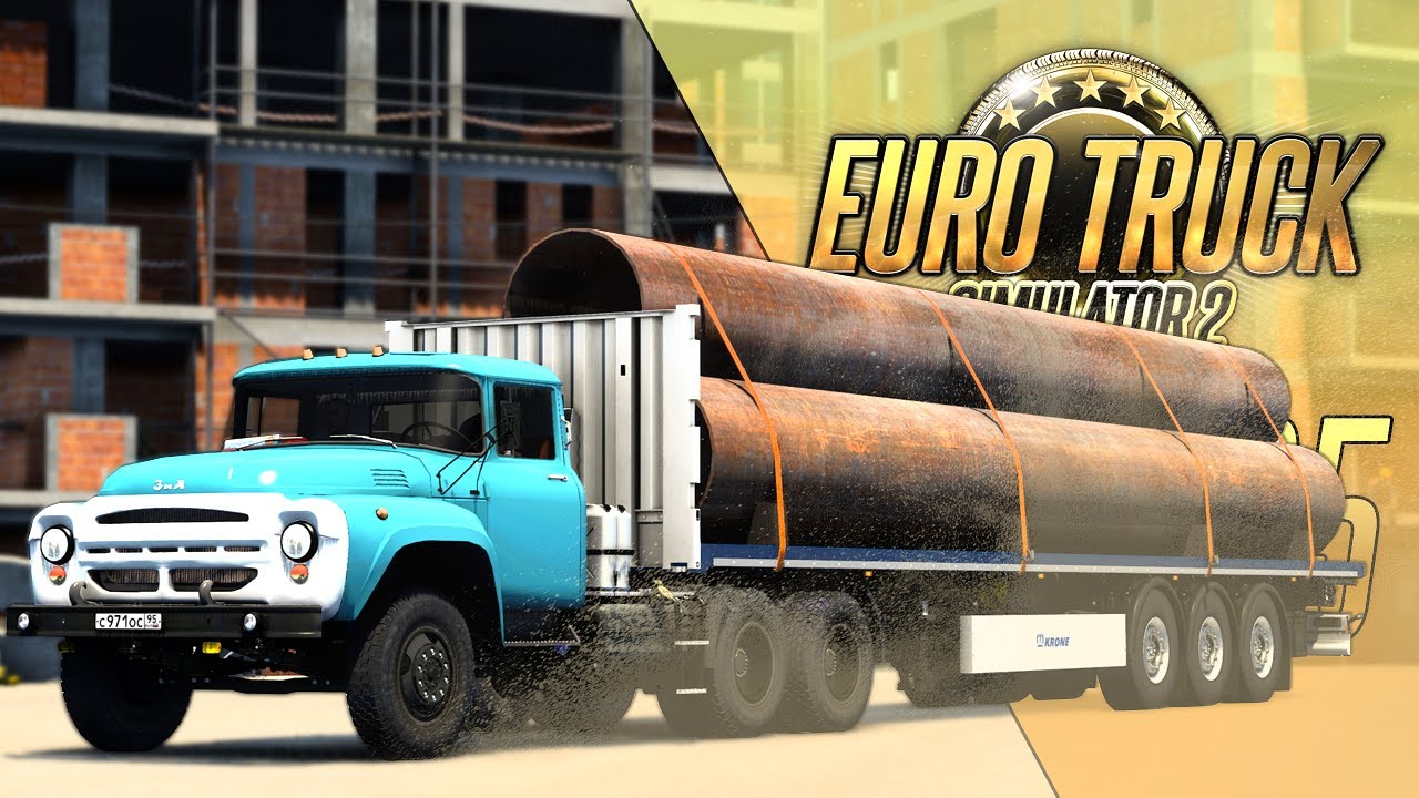ЛЕГЕНДАРНЫЙ ЗИЛ-130/131/133 - Euro Truck Simulator 2 (1.47.1.2s) [#335]