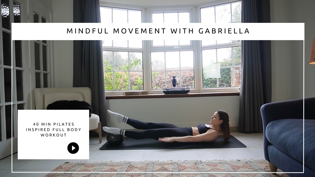 40-Min Intentional Pilates Inspired Workout | Slow Tempo, Deep Strength