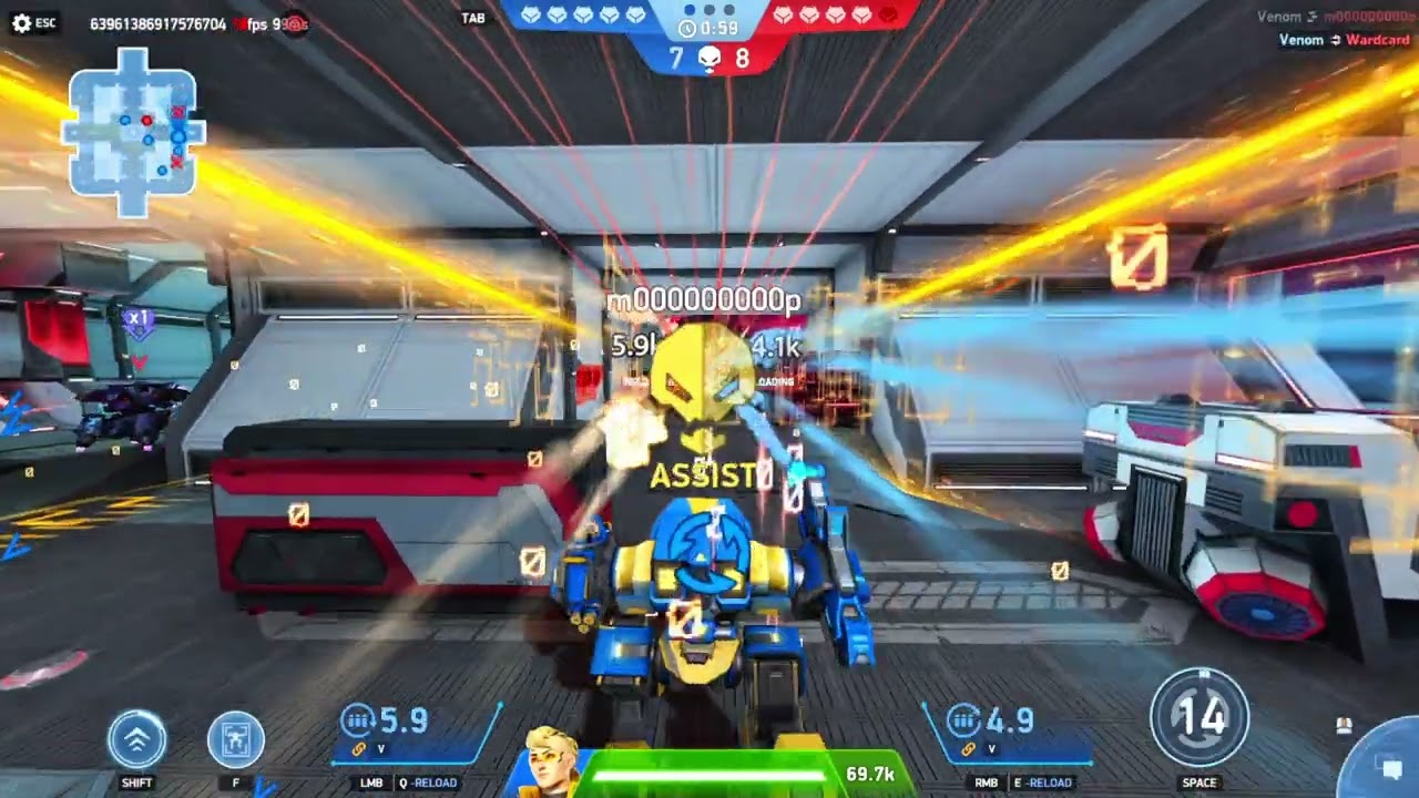 Mech Arena - Playing 5v5 Deathmatch once again!