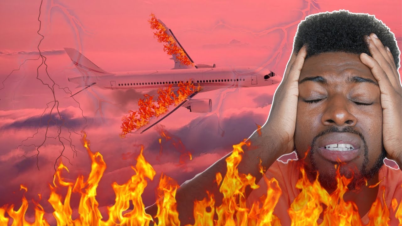 MON VOL DE L'ENFER (PANNE DANS L'AVION, PANIQUE, EPUISEMENT)