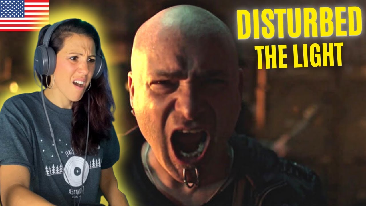 ЧТО ПРОИСХОДИТ? Disturbed - The Light РЕАКЦИЯ #disturbed #thelight #реакция #firsttime #rock