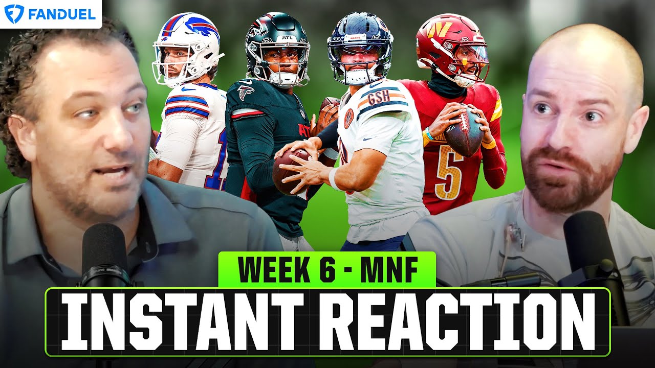 Биллс/Соколы и Медведи/Командиры 🚨 Мгновенная реакция MNF 👀