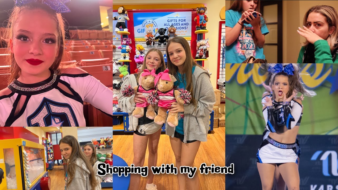 Shopping with friend  / Cheer Competition day 1  | VLOG#1542
