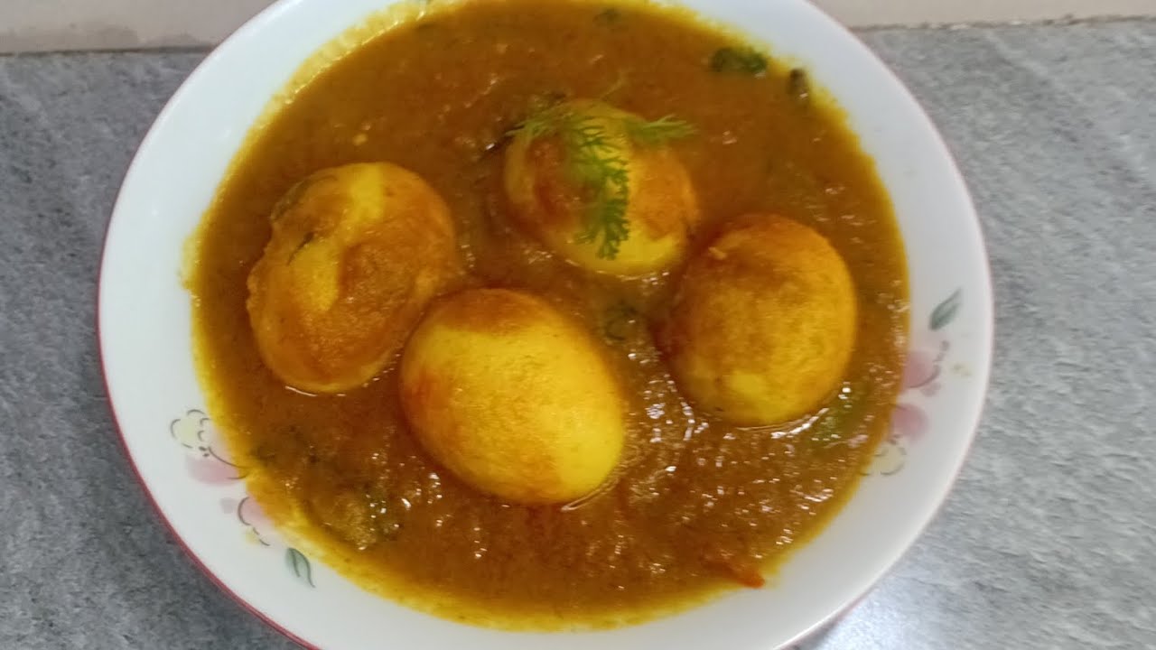 ভিন্ন রকম স্বাদের ডিম ভুনা 