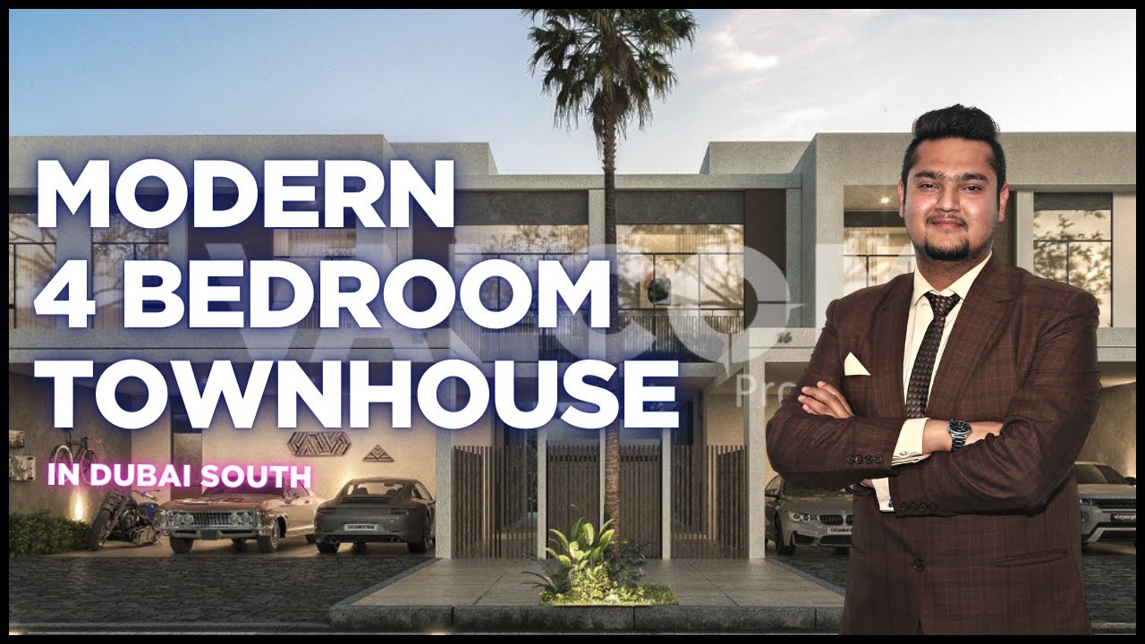 Modern 4 Bedroom Townhouse for sale in Dubai South