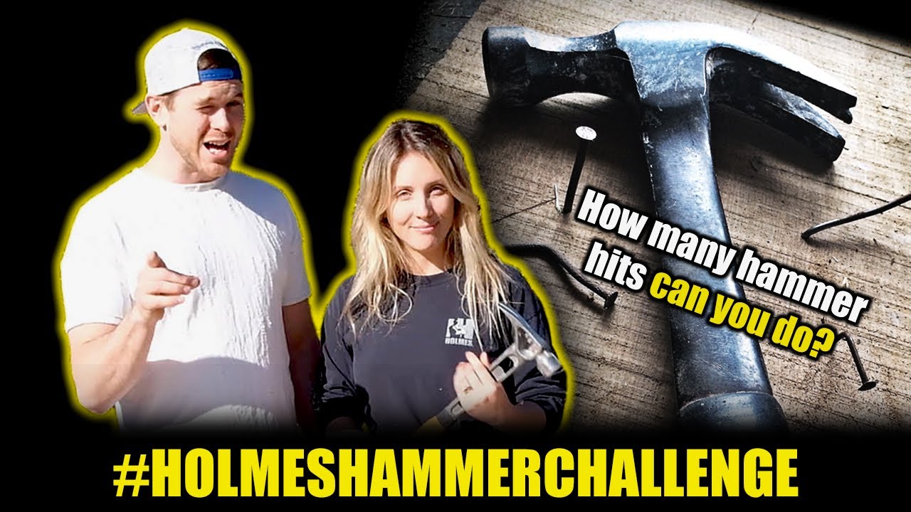 Mike Holmes Jr vs Lisa Marie Holmes #HolmesHammerChallenge