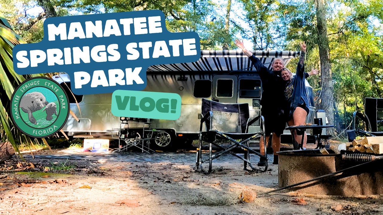 Camping and Swimming at Manatee Springs State Park - Florida - Vlog 2023