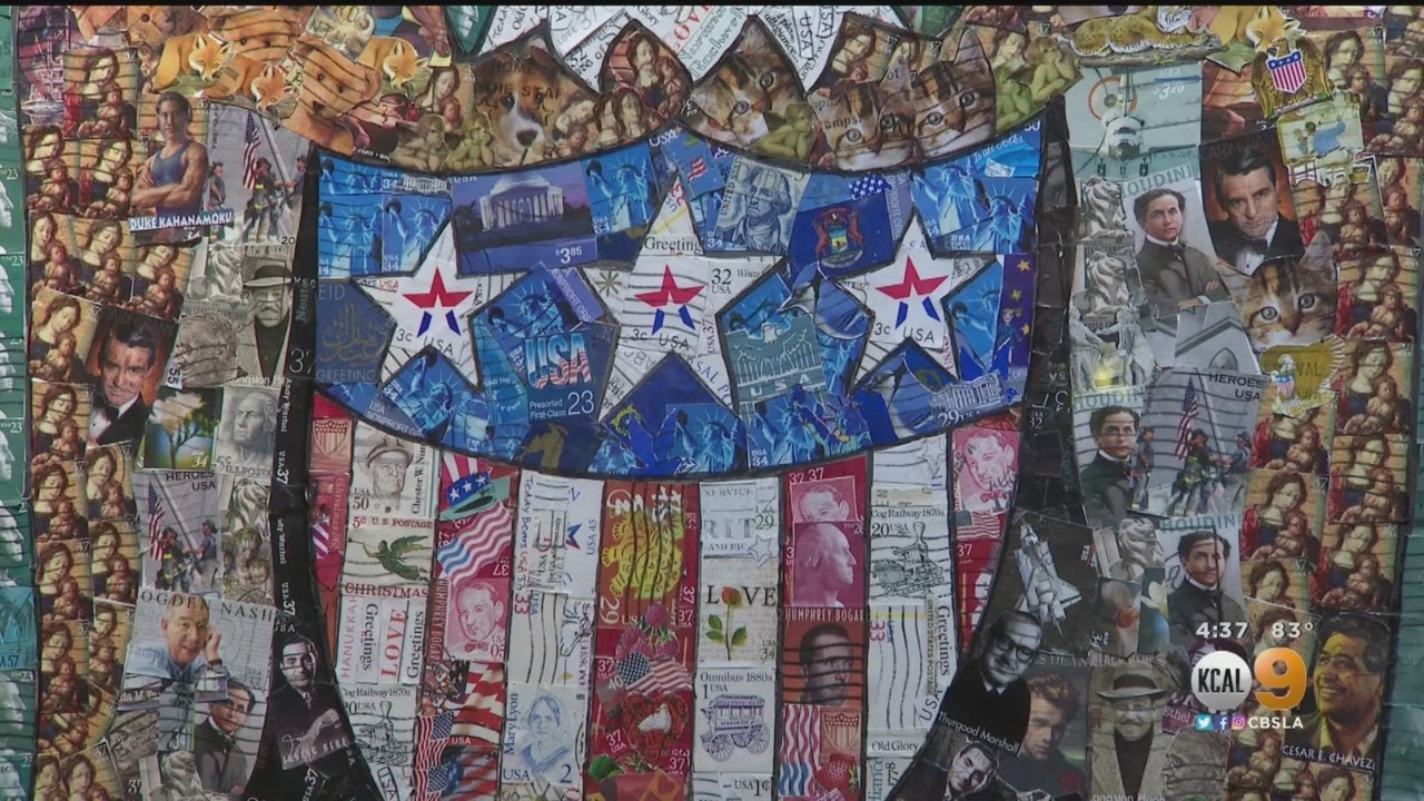 Patriotic Art Exhibit Finds New Meaning In American Flag