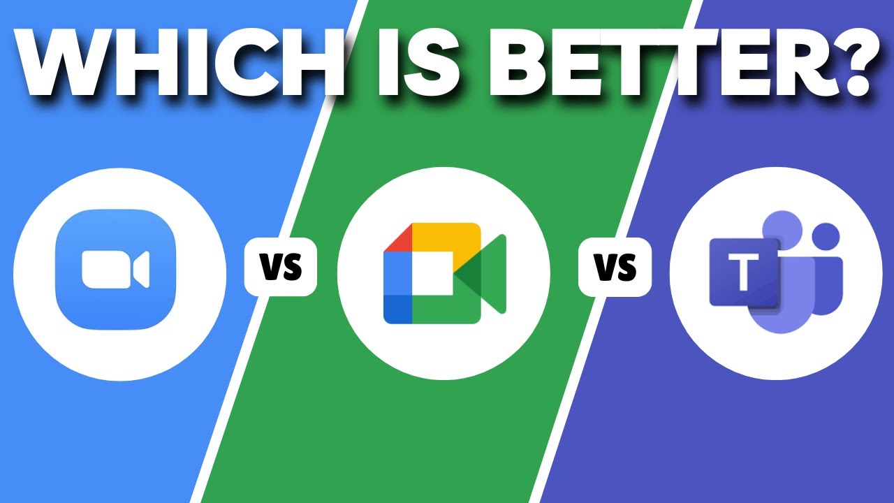 Zoom Vs Google Meet Vs Microsoft Teams | Best Video Conferencing Tool in 2025?