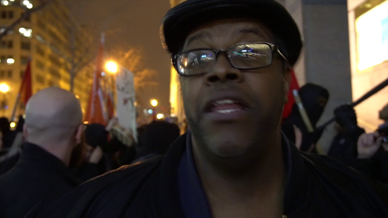 ANTIFA Protest Action at City Club Washington DC