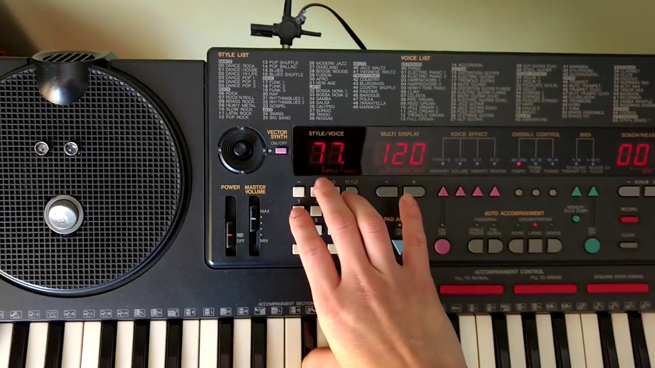 yamaha pss 790