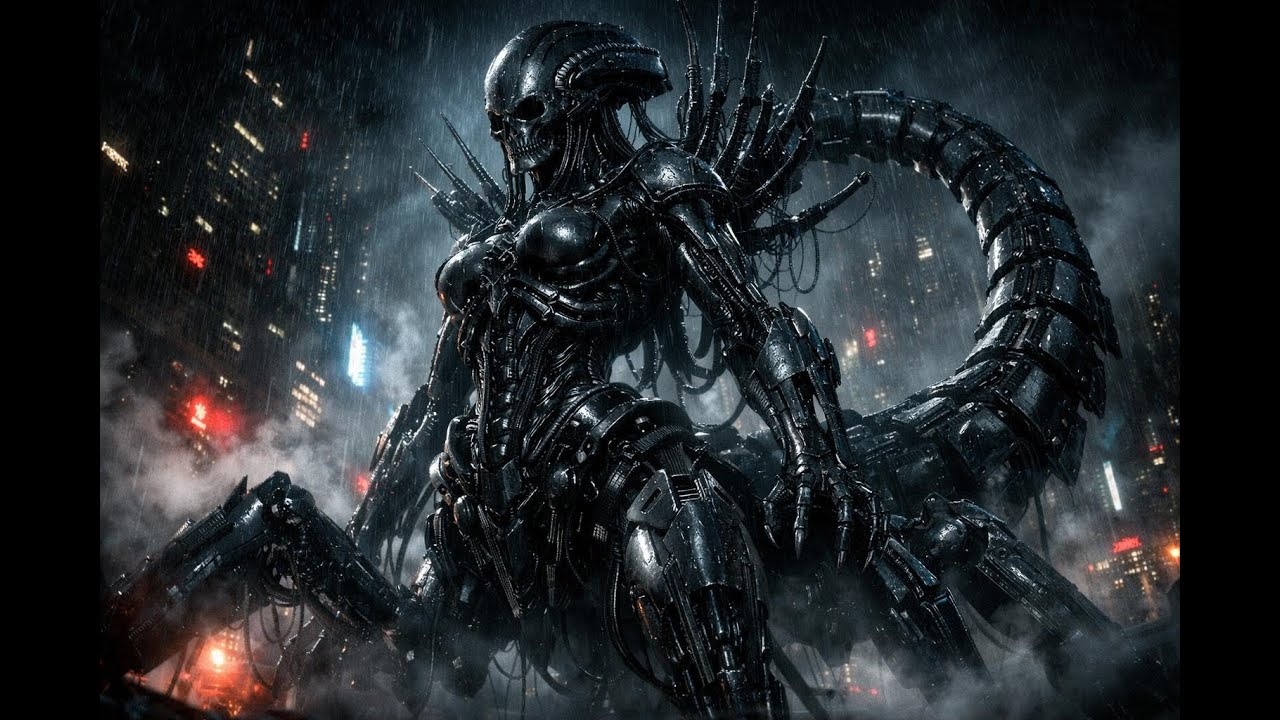[Биография] Техно-киберпанк саундтрек к фильму «Mechanical Emergence» Алана Ру #техно #музыка #эл...