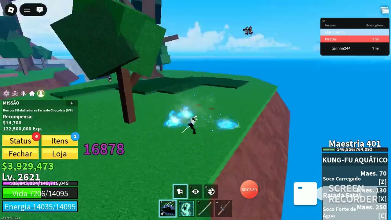 PEGUEI TODOS OS ATAQUES DA GHOST EU GOSTO MUITO DELA