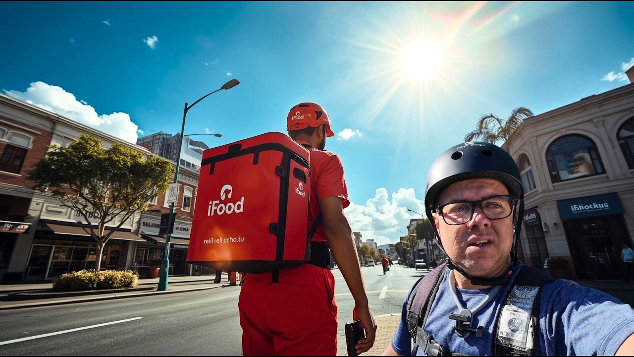 Vou para a cidade de Itajai testar como será as entregas #aovivo