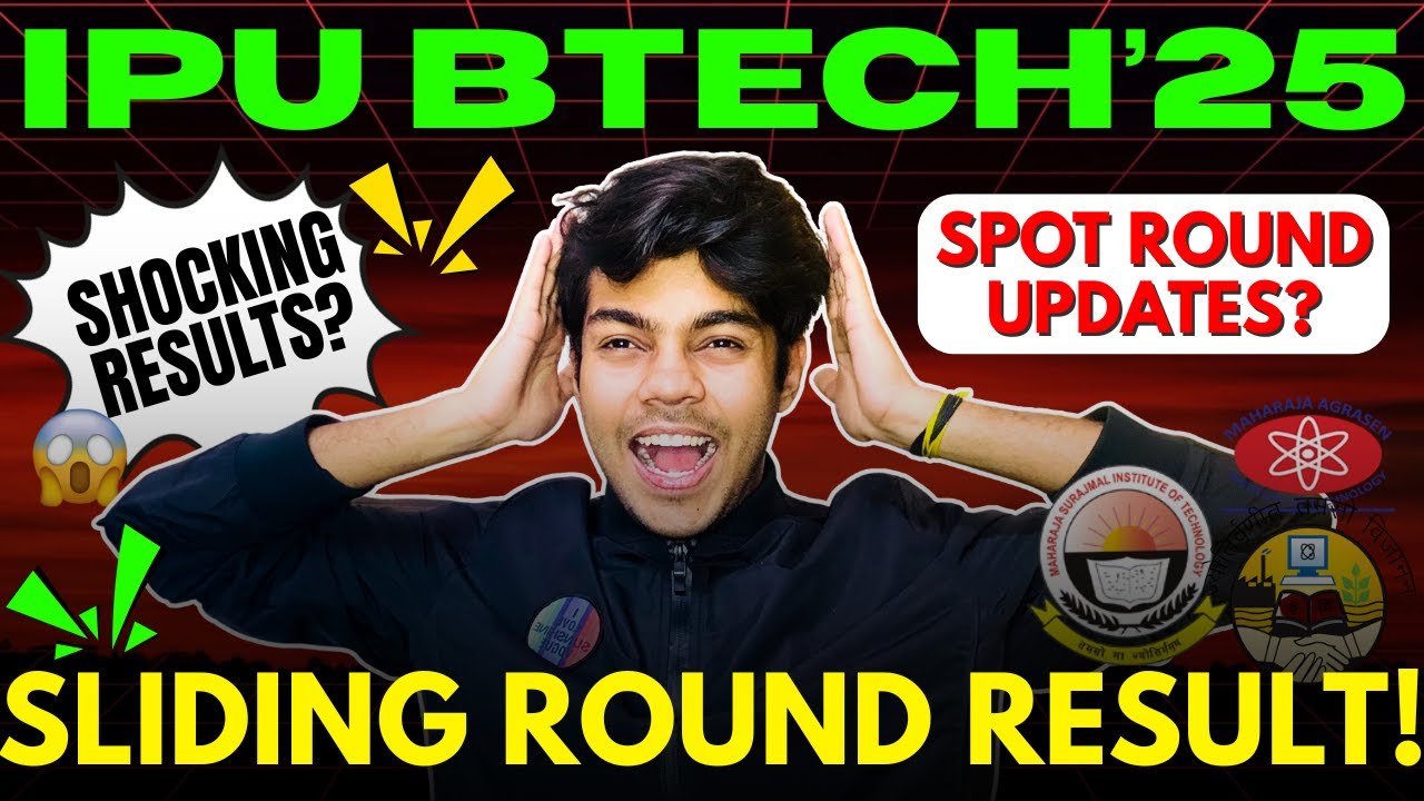 IPU BTech Sliding result out 2025 | Shocking cutoff | What's next?