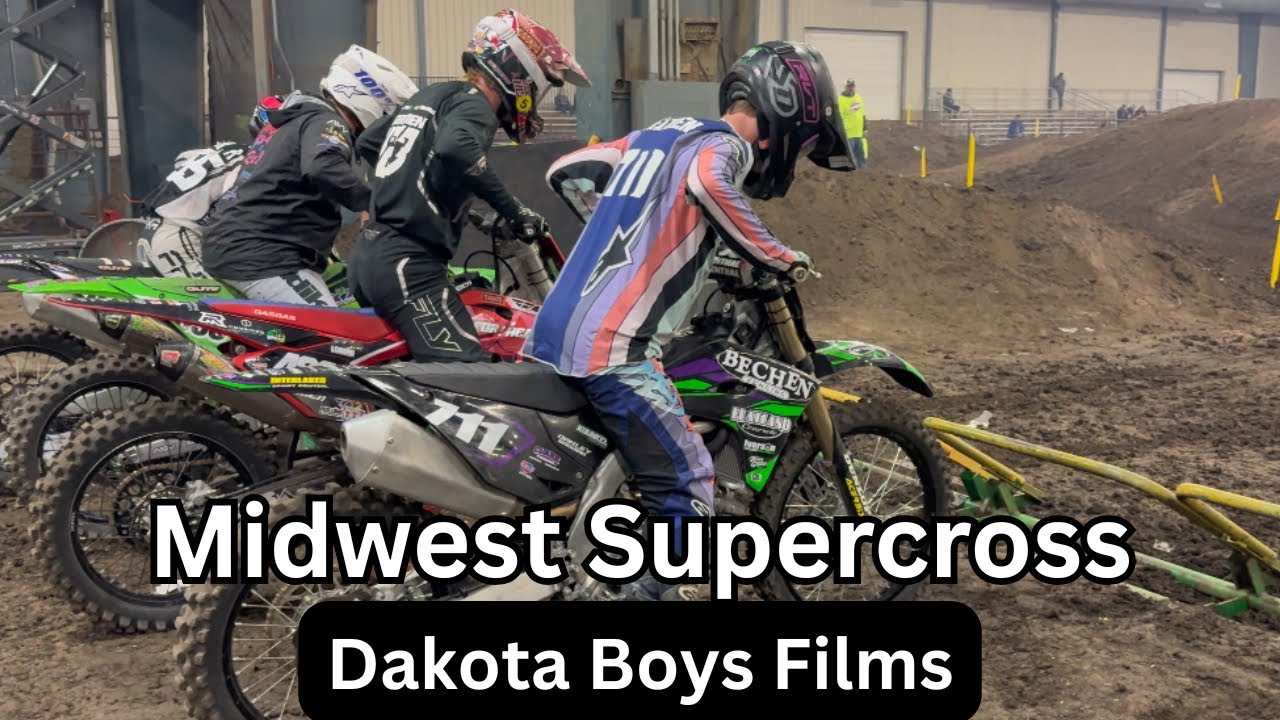 Midwest Supercross Rd 2! (BIG CRASH)