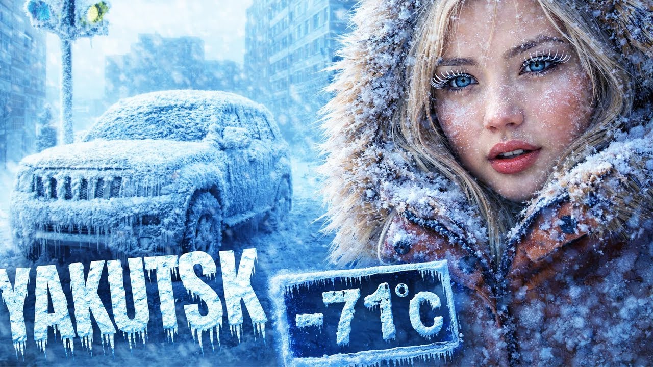Yakutsk: la ciudad donde el invierno alcanza menos setenta grados y la vida desafía a la muerte