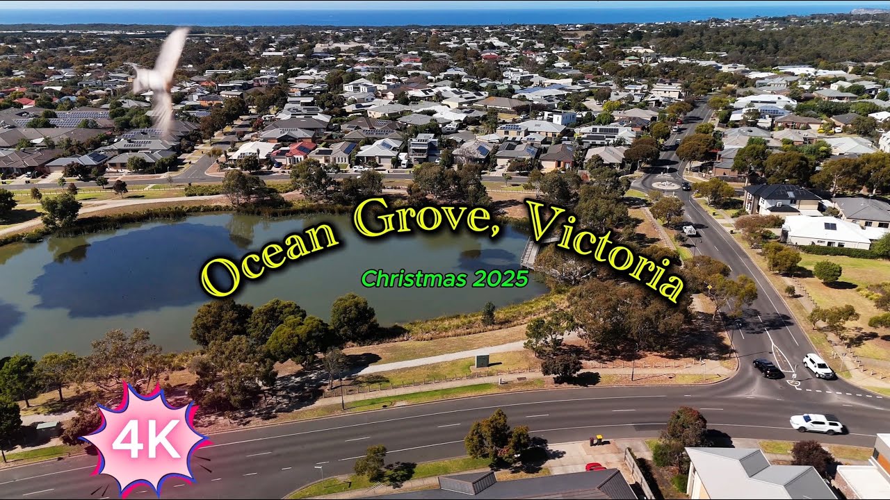 🇦🇺 Dji Mini4 pro Ocean Grove Xmas 2025