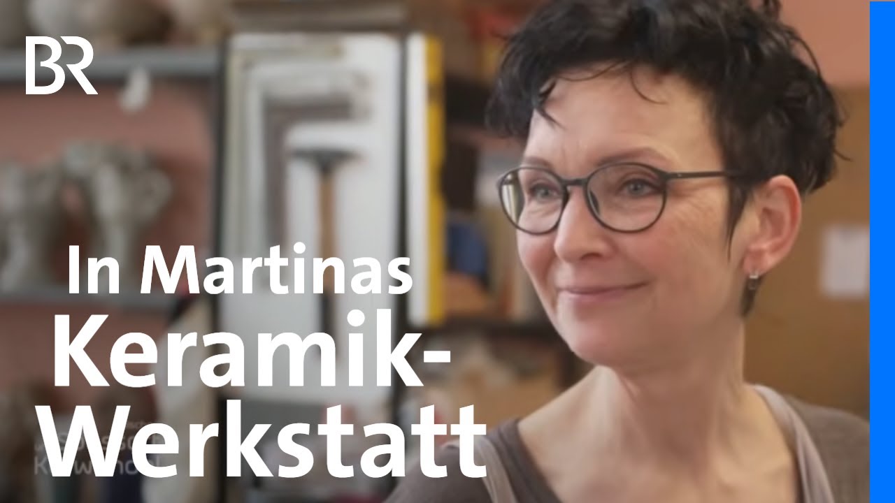 Rund um den Hund: Martina töpfert und zeichnet Fellnasen | Keramik | BR