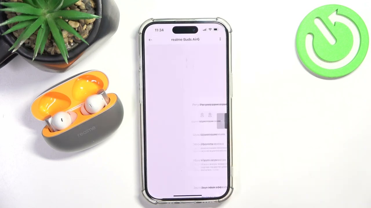 REALME BUDS AIR6 | Как подключить наушники REALME BUDS AIR6 к телефону через приложение