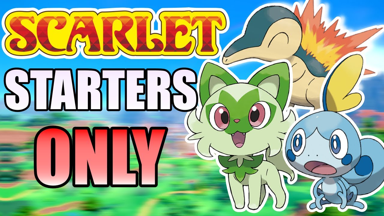 Can Starters Even Beat Pokemon Scarlet?