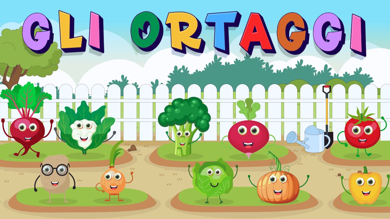 Cartone Animato per bambini 🌽 Gli ortaggi per bambini 🥕 Impariamo a mangiare le verdure 