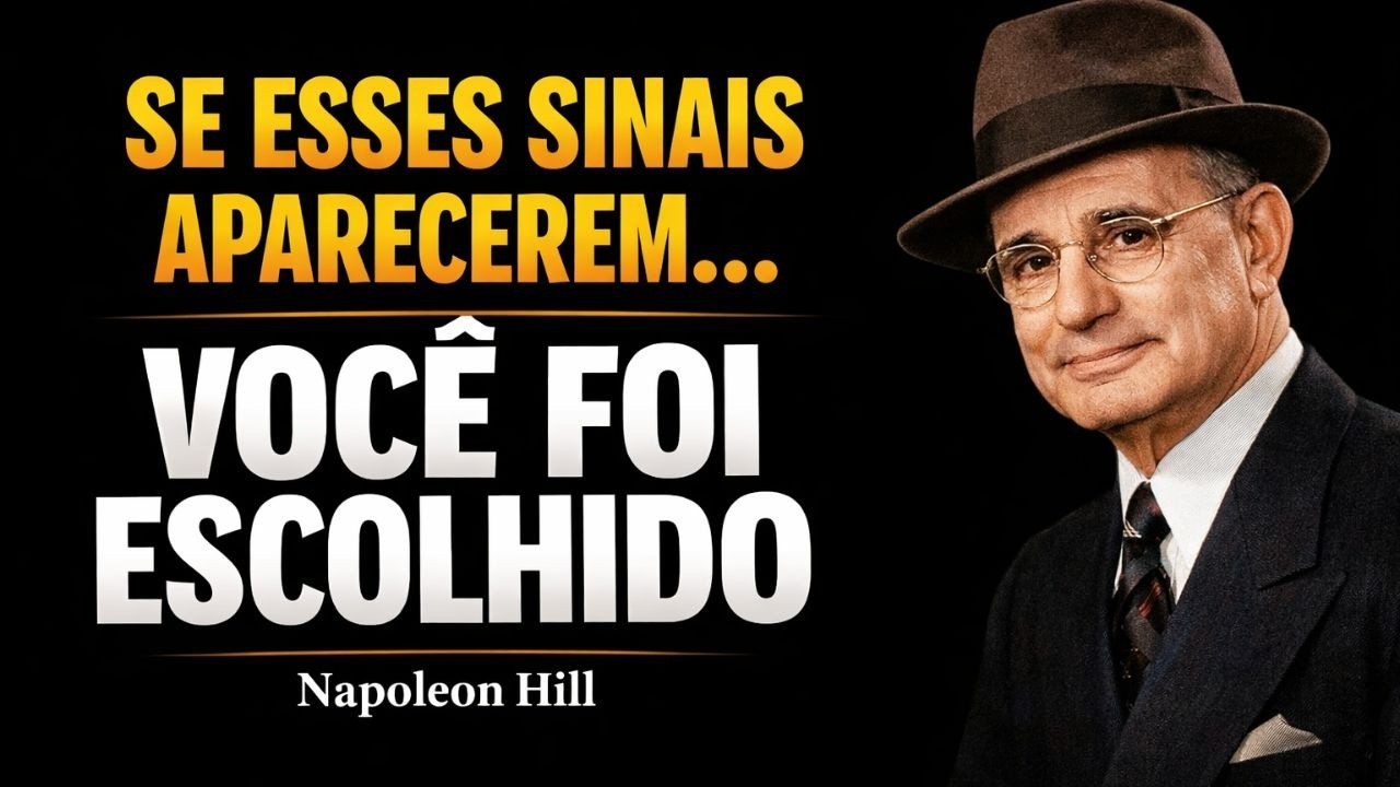 ESCUTE ISSO HOJE… SE ESSES SINAIS APARECEREM DEUS VAI TE HONRAR | Napoleon Hill