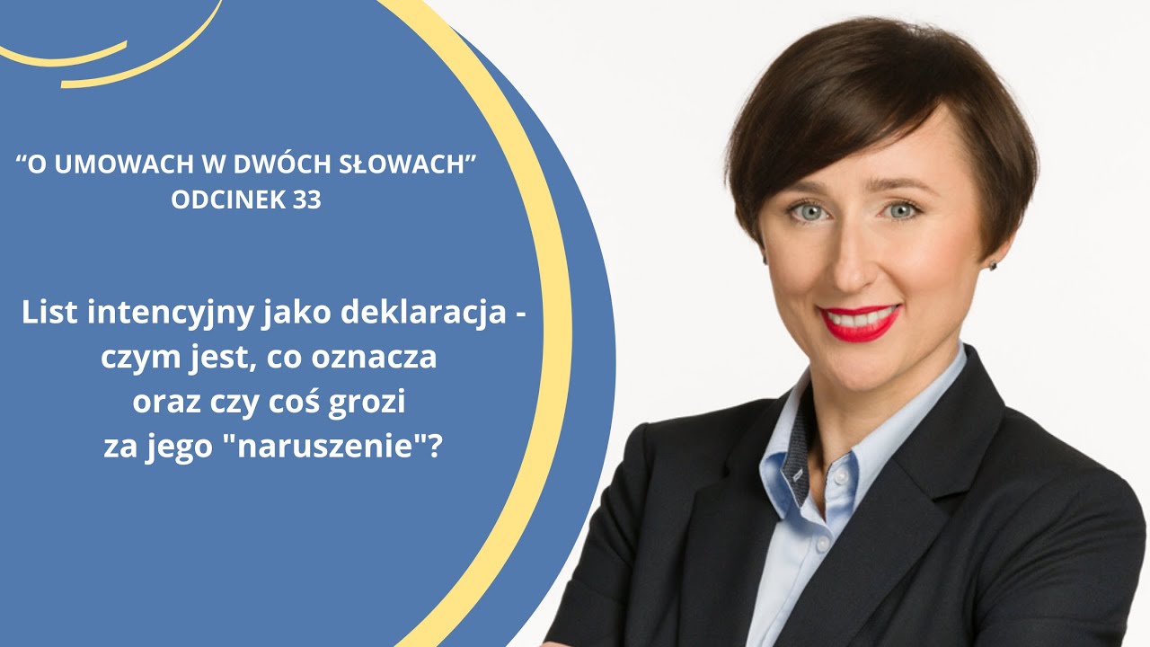 List intencyjny jako deklaracja - czym jest, co oznacza oraz czy coś grozi za jego 