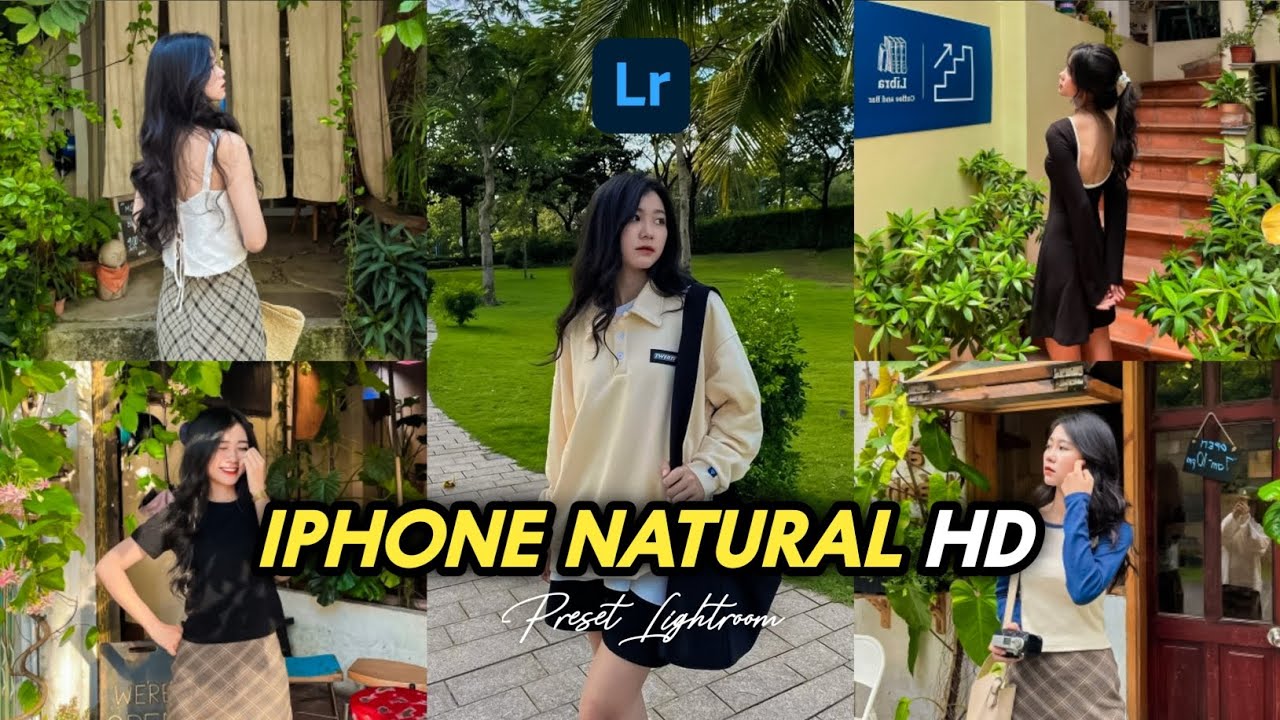 50+ PRESET LIGHTROOM | IPHONE NATURAL HD | LIGHTROOM TUTORIAL