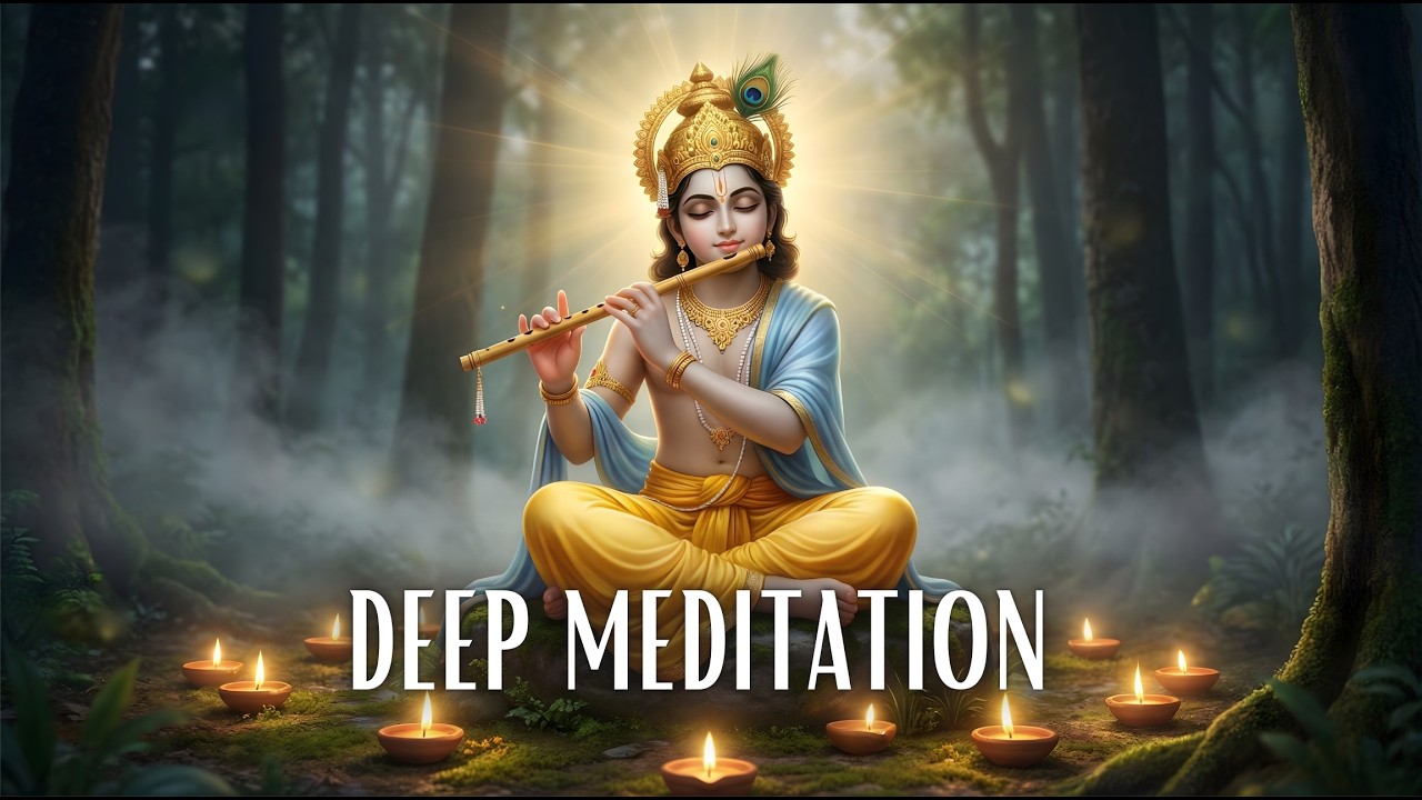Peaceful Krishna Flute | Deep Relaxation & Stress Relief Music EP65/26