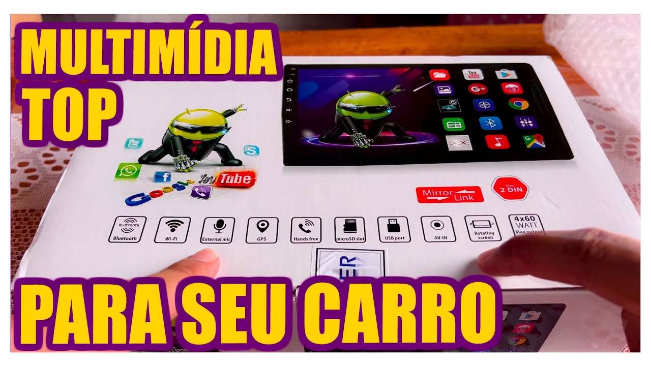 MELHOR MULTIMIDIA PARA CARRO! MULTIMIDIA CARLAOER PARA STRADA