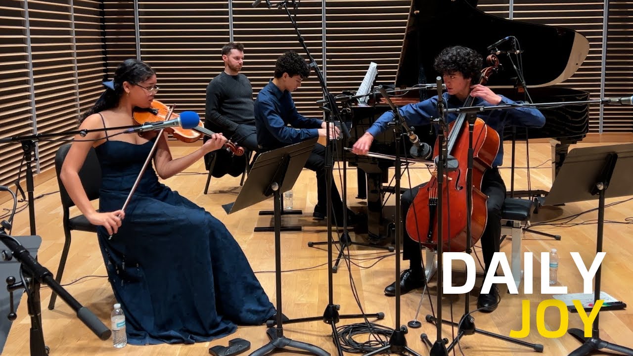 Piano Trio No. 2 in B Minor performed by the Onde Trio! | Daily Joy