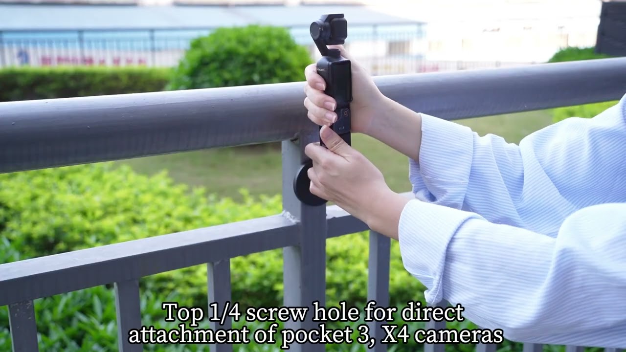 Flymile Magnetic Camera Mount Base for DJI Osmo Action 5/4/3 & Pocket 3, for GoPro, for Insta360