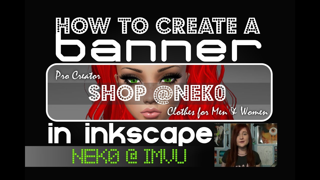 How to Create a Banner in Inkscape (IMVU)