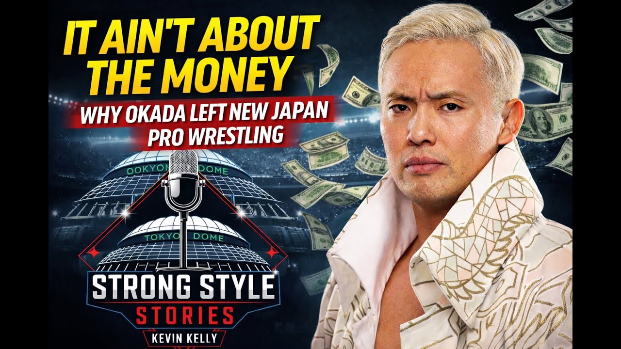 It Ain’t About the Money: Why Kazuchika Okada Walked Away from New Japan Pro Wrestling