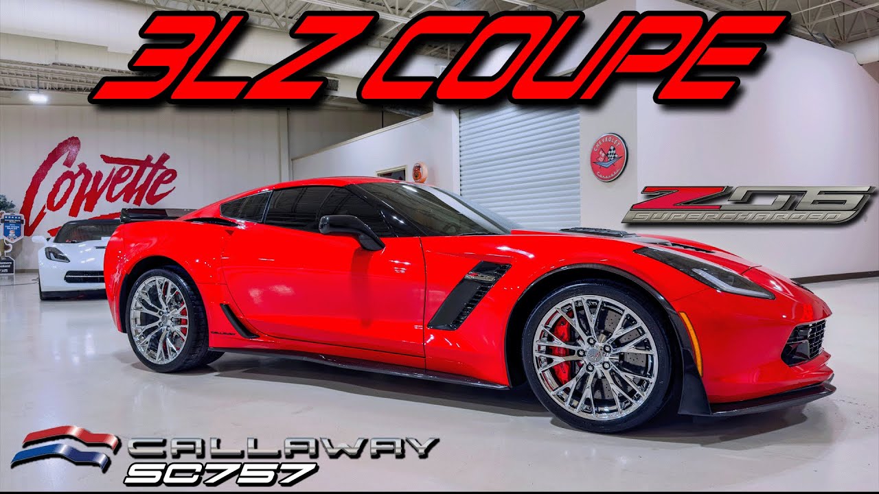 2016 SC757 Callaway Z07 Track Pack C7 Z06 на выставке Corvette World!