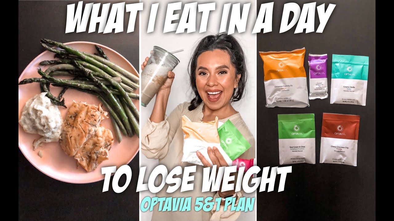 What I eat in a day to LOSE WEIGHT! 🥗 (OPTAVIA 5&1)