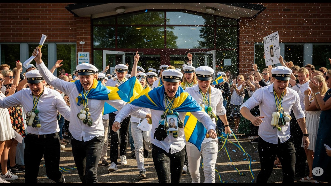 Studenten - Utspring 2024 / Täby Enskilda Gymnasium / Sverige