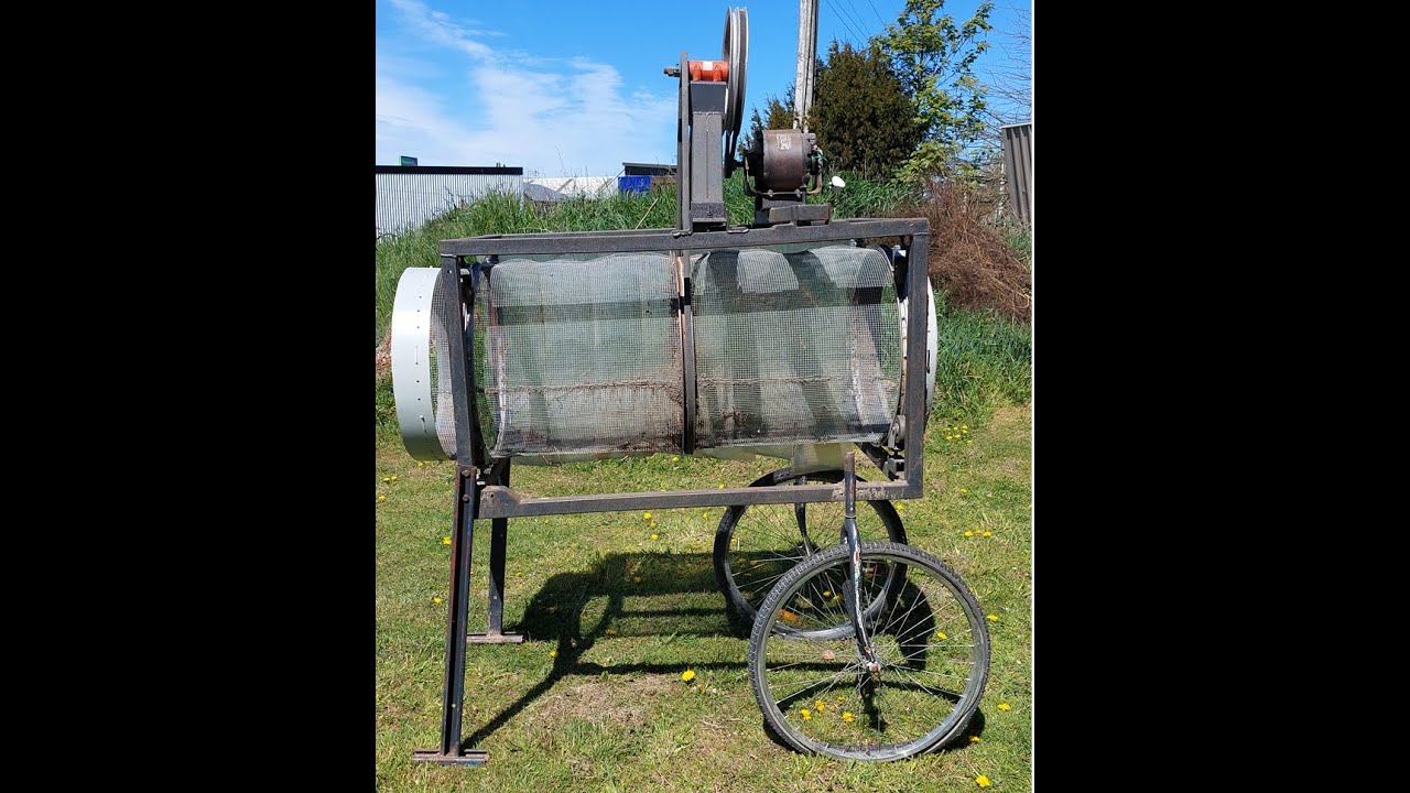 ***Updated***Building a rotary trommel for sifting soil and compost