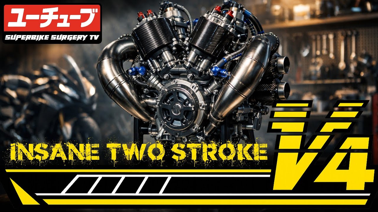 Insane Abandoned V4 Two-Stroke Resurrection - A Historic Engineering Legend