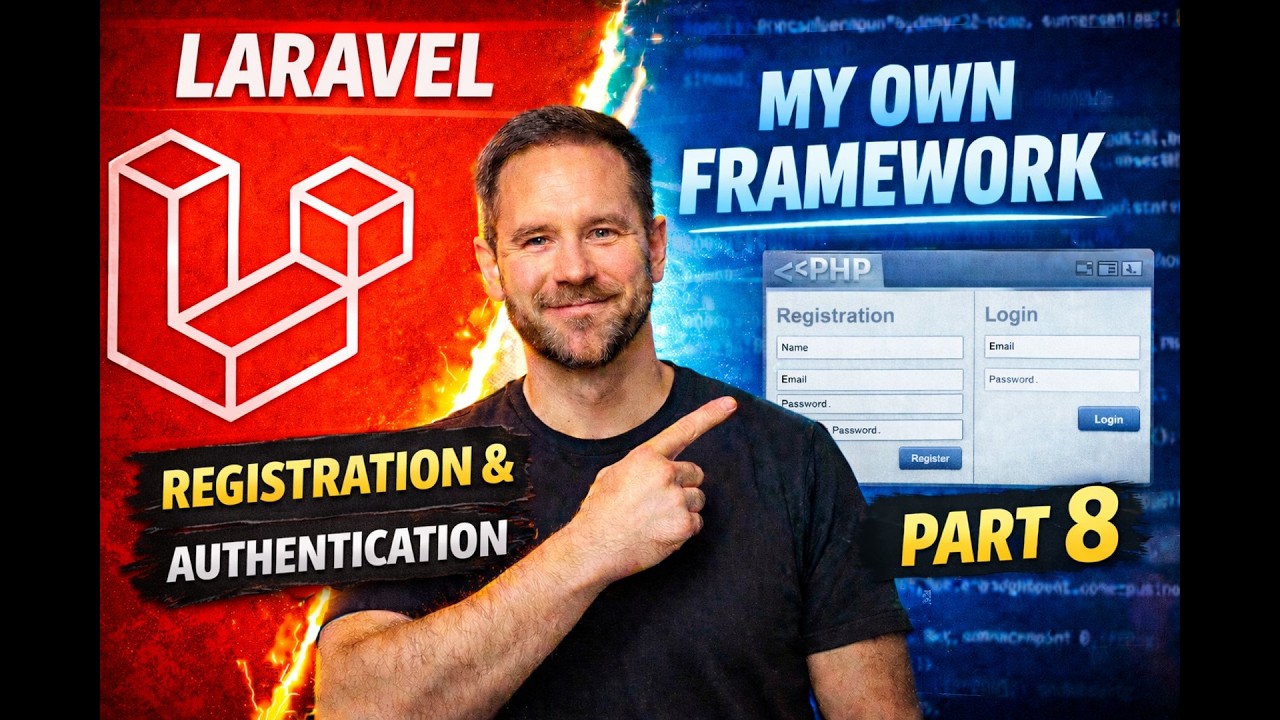 Part 8 - I Followed a Laravel Tutorial… But Used My Own Framework Instead