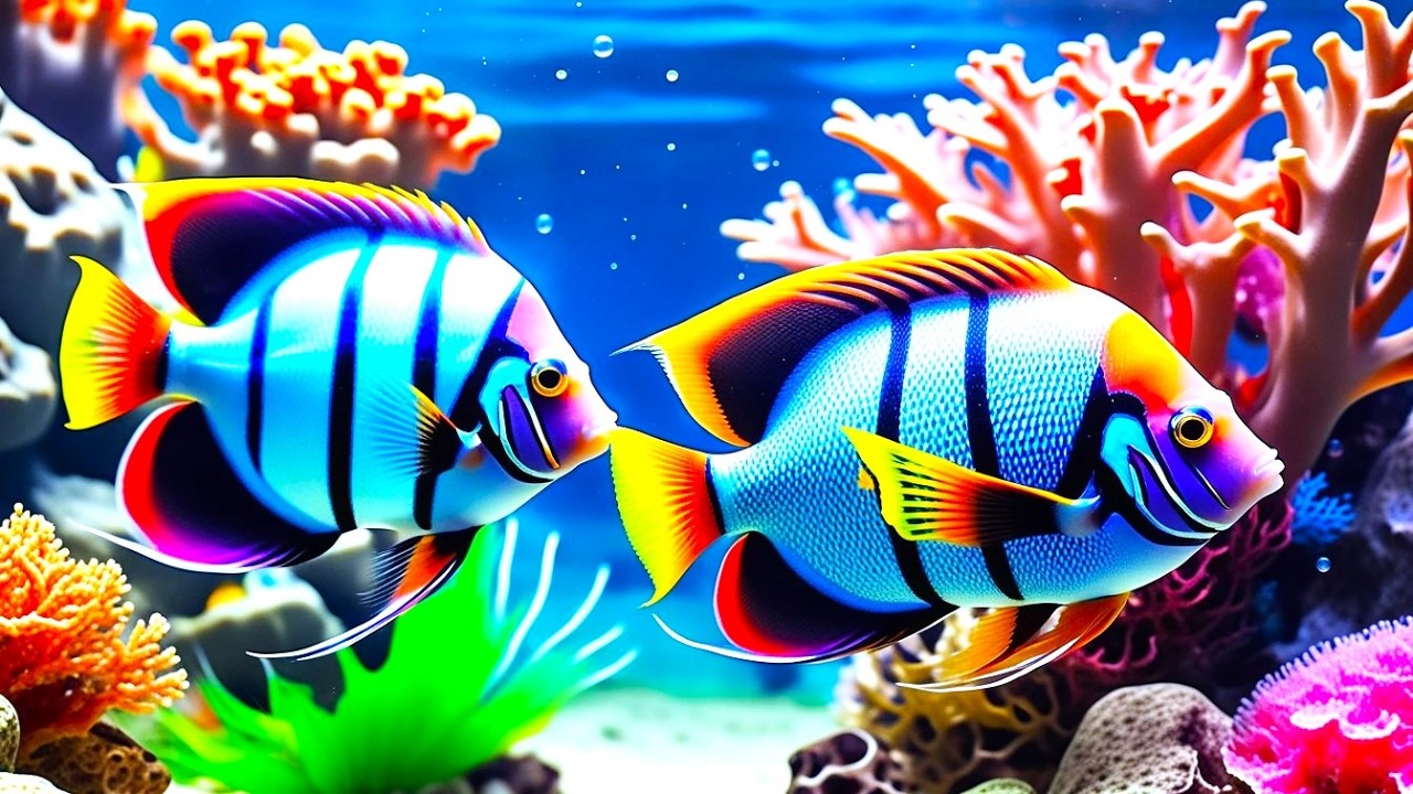 The Best 4K Aquarium Experience: Discover Stunning Jellyfish,Vibrant Coral Reefs & Exotic Ocean Life