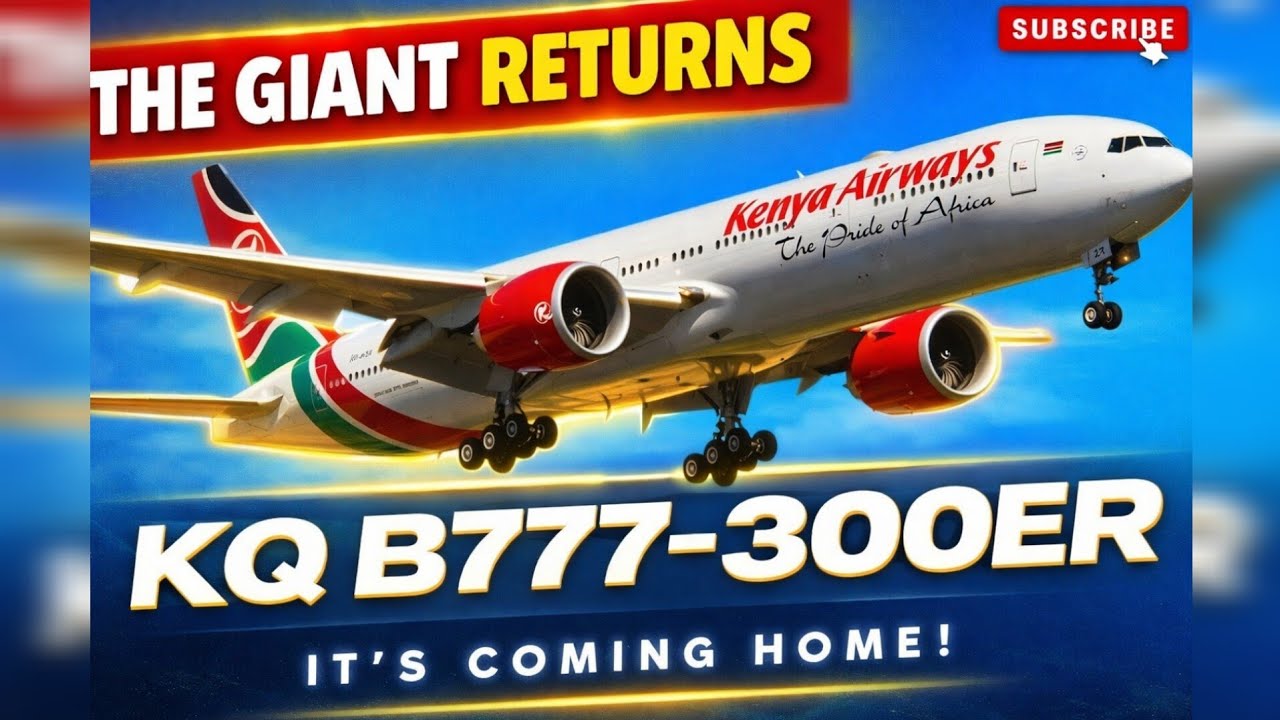 Возвращение гиганта: подробности возвращения Boeing 777-300ER в состав Kenya Airways