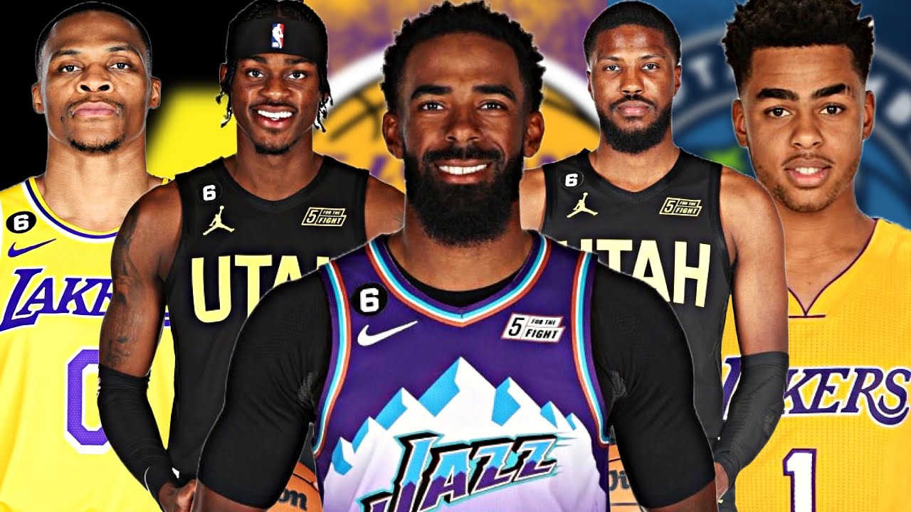 Lakers, T-Wolves, Jazz Trading D'Angelo Russell, Mike Conley, Russell Westbrook Three-Way Deal