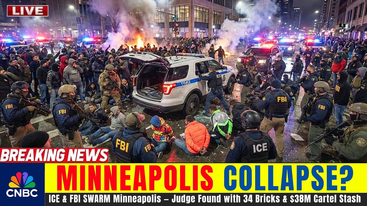ICE & FBI RAID Minneapolis — Judge Caught with 34 Bricks & A "Sinaloa" Secret | US Military