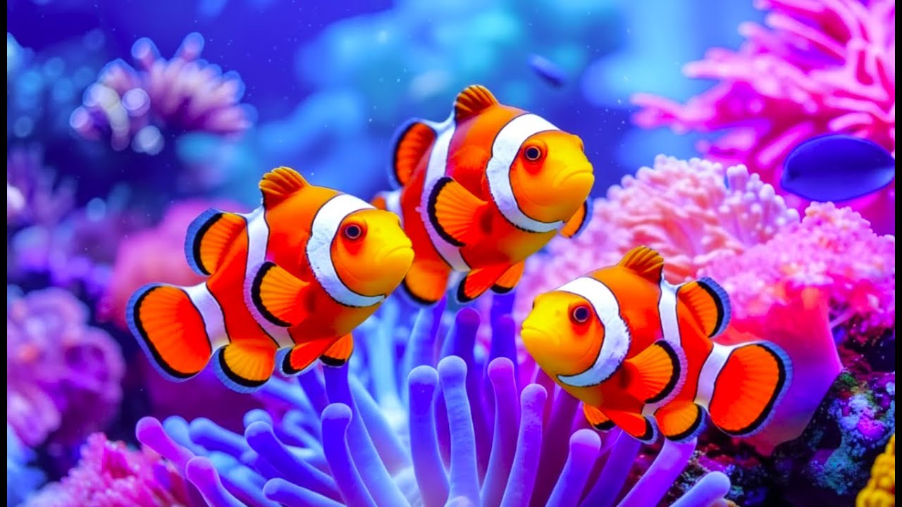 The Best 4K Aquarium – Dive Into a Mesmerizing Underwater Realm of Jellyfish & Coral Reefs. #76