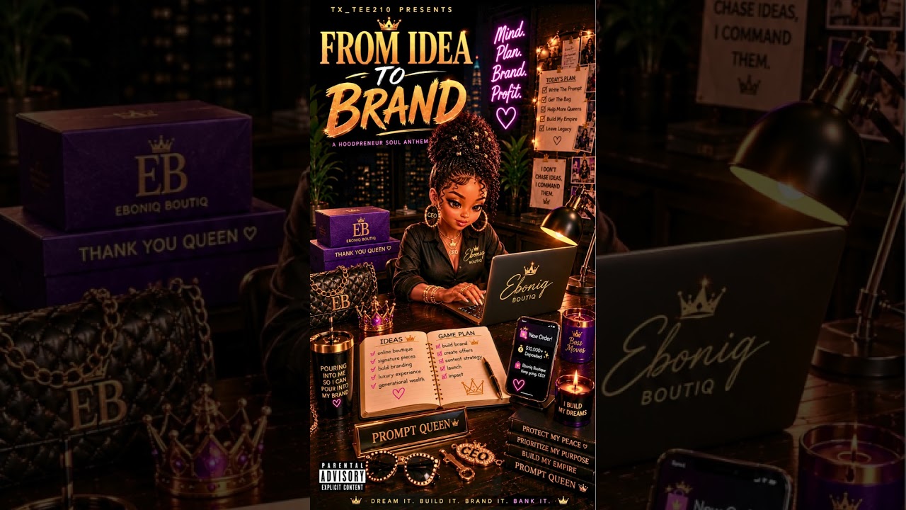 I HAVE AN IDEA 💡| FROM IDEA TO BRAND- OFFICIAL AUDIO*