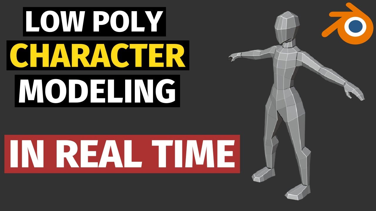 Low Poly Character Body Modeling in Real Time