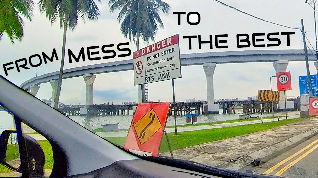 A mess before being the best ; RTS Link JB - Singapore railway track progress update 14th April 2025